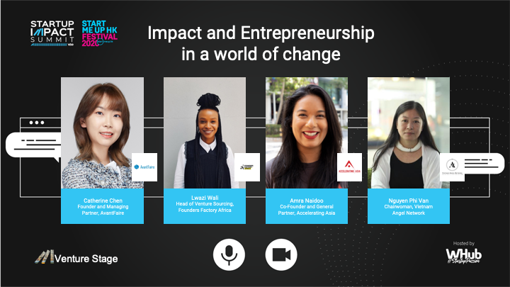 Impact & Entrepreneurship in a World of Change @ Startup Impact Summit 2020