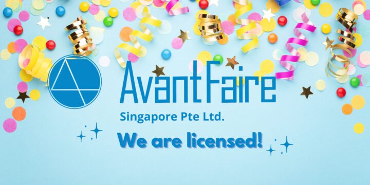 AvantFaire Singapore is licensed today!